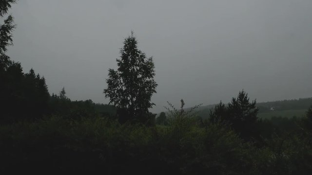 A storm timelapse in Norway