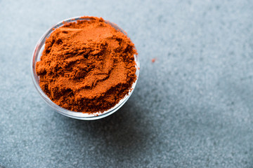 Dry Organic Powdered Red Pepper Powder Smoked Paprika