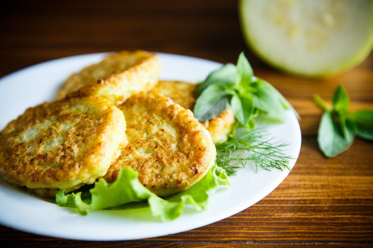 fried zucchini fritters