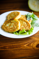 fried zucchini fritters