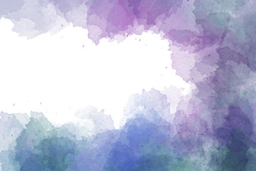 Fototapeta premium Purple watercolor background