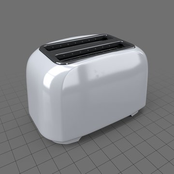 Rounded toaster