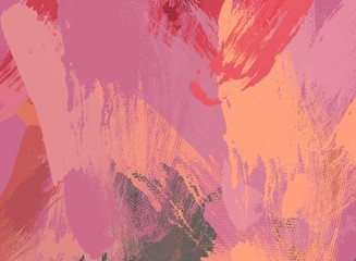 Fototapeta premium Abstract painting on canvas. Hand made art. Colorful texture. Modern artwork. Strokes of fat paint. Brushstrokes. Contemporary art. Artistic background image.