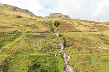 Views from First Mountain in the Jungfrau Region Grindelwald, Switzerland