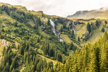 Views from First Mountain in the Jungfrau Region Grindelwald, Switzerland