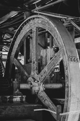 Fototapeta na wymiar Old Industrial Machine