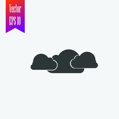 cloud icon vector