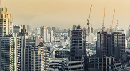 Fototapeta na wymiar cityscape of bangkok