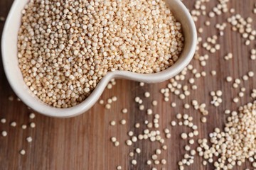 heap organic quinua seeds