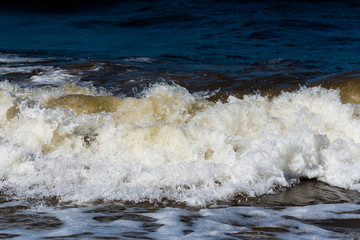 Baltic sea wave.