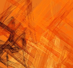 Abstract painting on canvas. Hand made art. Colorful texture. Modern artwork. Strokes of fat paint. Brushstrokes. Contemporary art. Artistic background image.