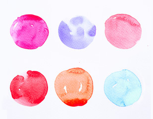 Abstract watercolor background.