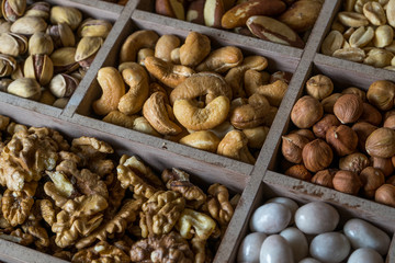 box with nuts