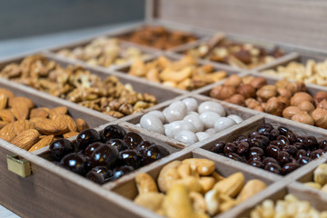 box with nuts