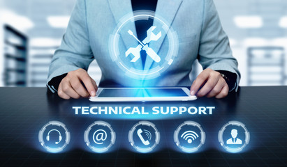 Technical Support Customer Service Business Technology Internet Concept