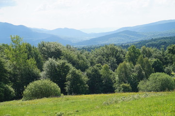 Bieszczady Mountains in Poland
