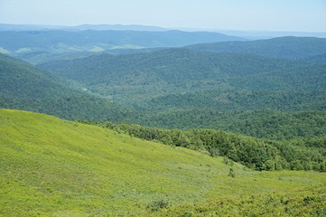 Obraz premium Bieszczady Mountains in Poland