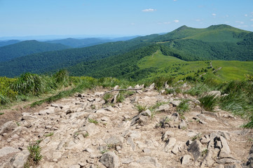 Bieszczady Mountains in Poland