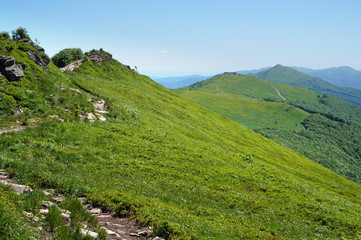 Obraz premium Bieszczady Mountains in Poland