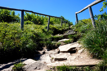 Obraz premium Bieszczady Mountains in Poland