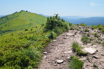 Fototapeta premium Bieszczady Mountains in Poland