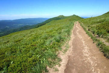Fototapeta premium Bieszczady Mountains in Poland