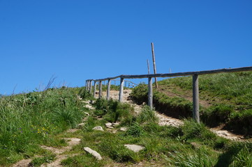 Fototapeta premium Bieszczady Mountains in Poland