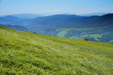 Fototapeta premium Bieszczady Mountains in Poland