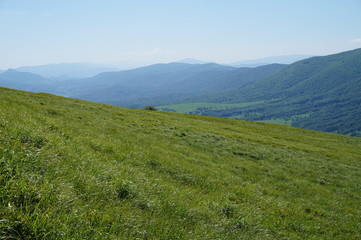 Fototapeta premium Bieszczady Mountains in Poland