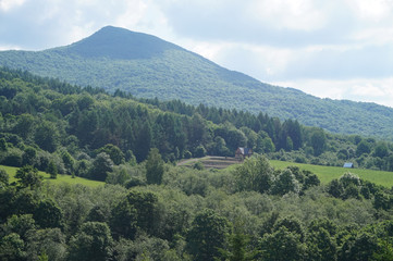 Bieszczady Mountains in Poland