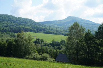 Fototapeta premium Bieszczady Mountains in Poland