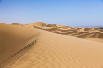The Namib desert along side the atlantic ocean coast of Namibia, southern Africa