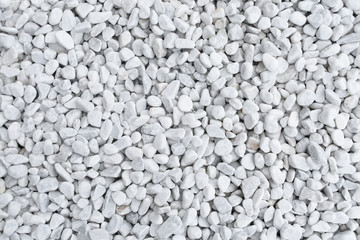 White gravel background