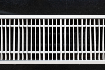 Water heater embedded in floor