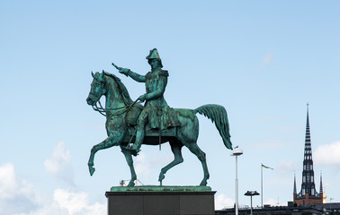 Obraz premium The Swedish capital Stockholm..