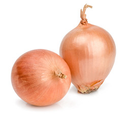 Onion isolated on white