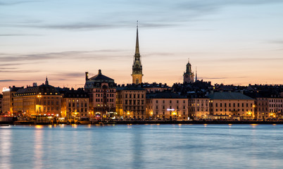 Obraz premium The Swedish capital Stockholm..