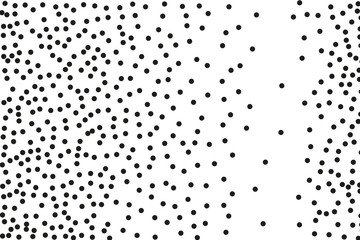  Splatter background. Black glitter blow explosion and splats on white. Black ink blow. Random polka dot Vector illustration