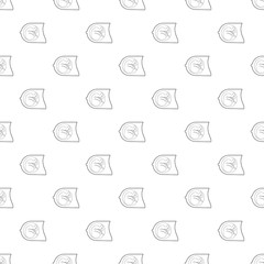 Fetus pattern vector seamless repeating for any web design