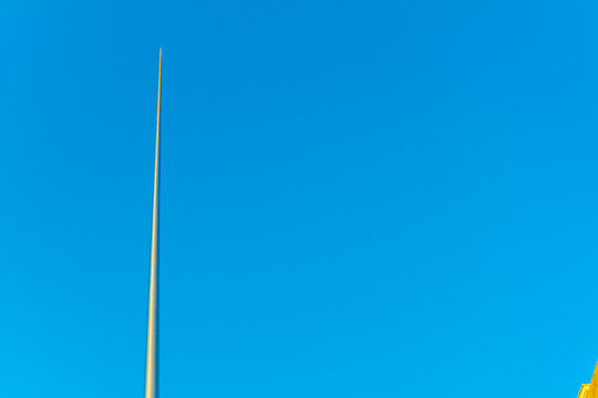 The Spire Monument In The Central Dublin, Ireland