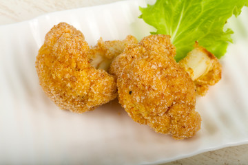 Crispy cauliflower