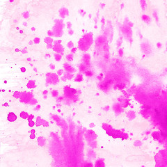 Purple watercolor illustration background.