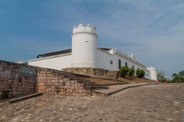 Old prison in Copan Ruinas village, Honduras