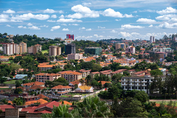 Kampala Uganda Africa - obrazy, fototapety, plakaty