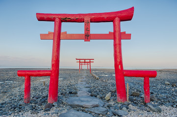 佐賀　海中鳥居