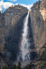 Fototapeta na wymiar Upper Yosemite Fall