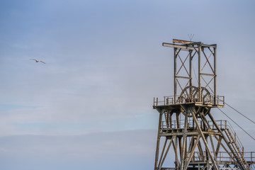 Geevor tin mine in Cornwall