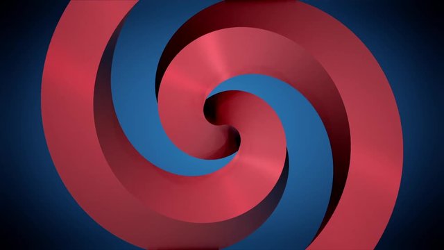 Travel Vortex Spiral Tunnel. Portal to Multiple Dimensions. Space-Time Continuum Visual Effect. Animated Motion Background Blue Cyan