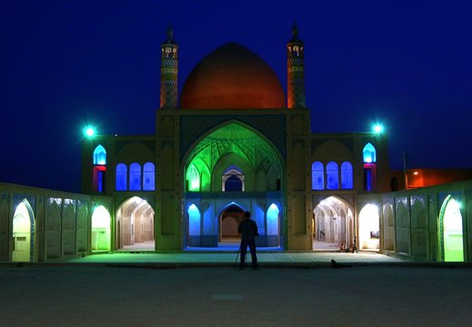 Agha Bozorg Moschee in Kashan