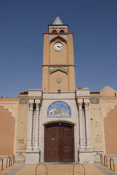 Entrance to the Holy Savior Cathedral in New Julfa, Iran